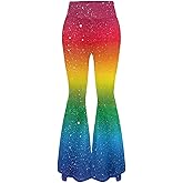 Womens Yoga Pants High Waisted Flare Leggings with Tummy Control Bell Bottom Pants