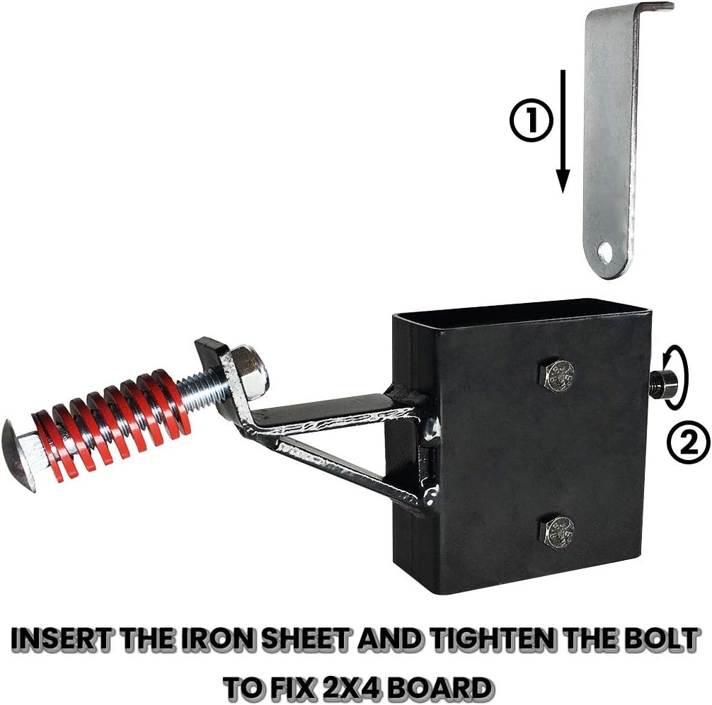 Highwild 2x4 Target Hanger, Target Mount Bracket - for AR500 Steel Targets - 1 Pack : Sports & Outdoors