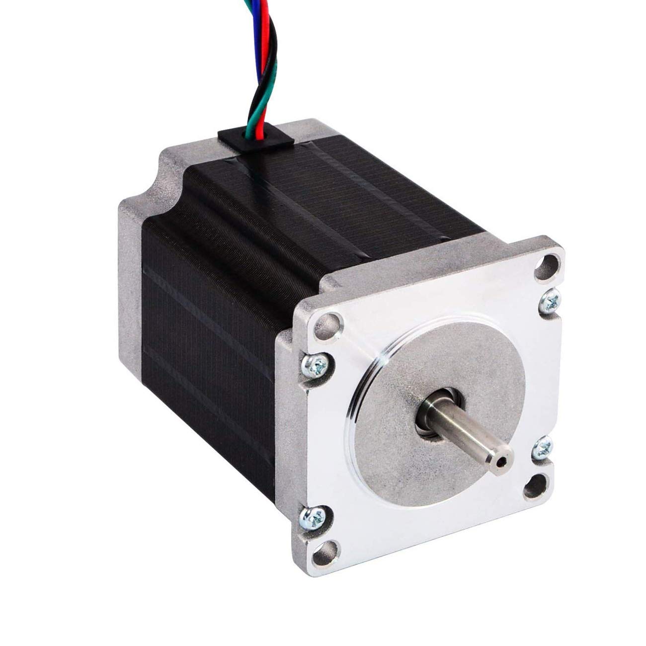 JoyNano Nema 23 Stepper Motor Bipolar 2.8A 1.89N.m Holding Torque 2-Phase 4-Wire 1.8 Deg 57x57x76mm Body for 3D Printer or CNC Machine