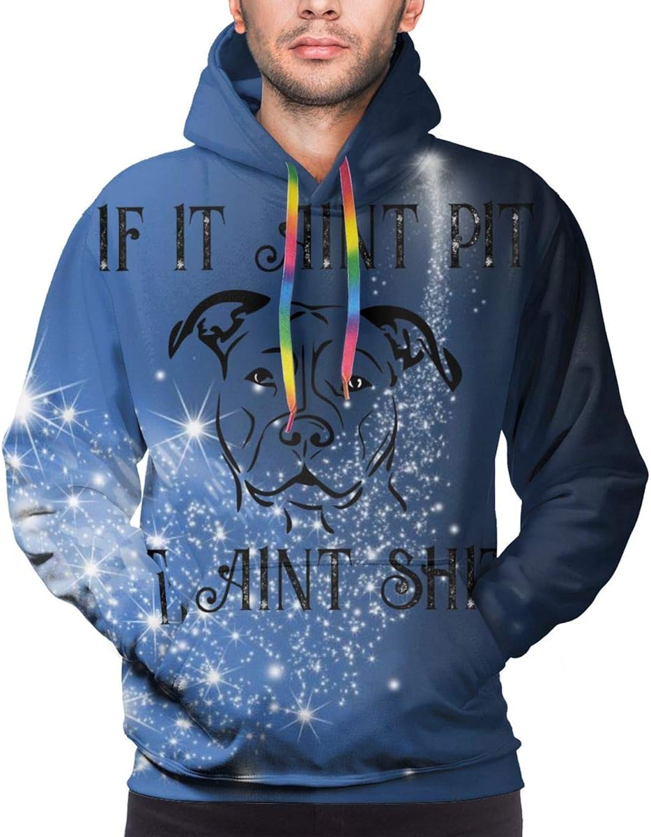 EC98TCE 3D Print Hooded Pitbull Pride Great Dog Lover