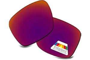 Bwake Replacement Lenses for Oakley Holbrook XL Sunglasses OO9417 - Raspberry Purple POLARIZED
