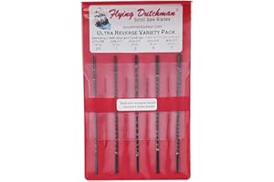 Flying Dutchman Ultra Reverse Five Dozen Scroll Saw Blade Variety Pack