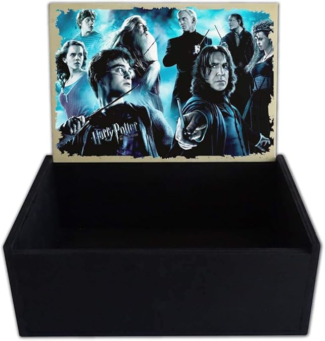 Capricci Italiani - Caja Porta Objetos de Madera Harry Potter 2: Amazon.es: Joyería