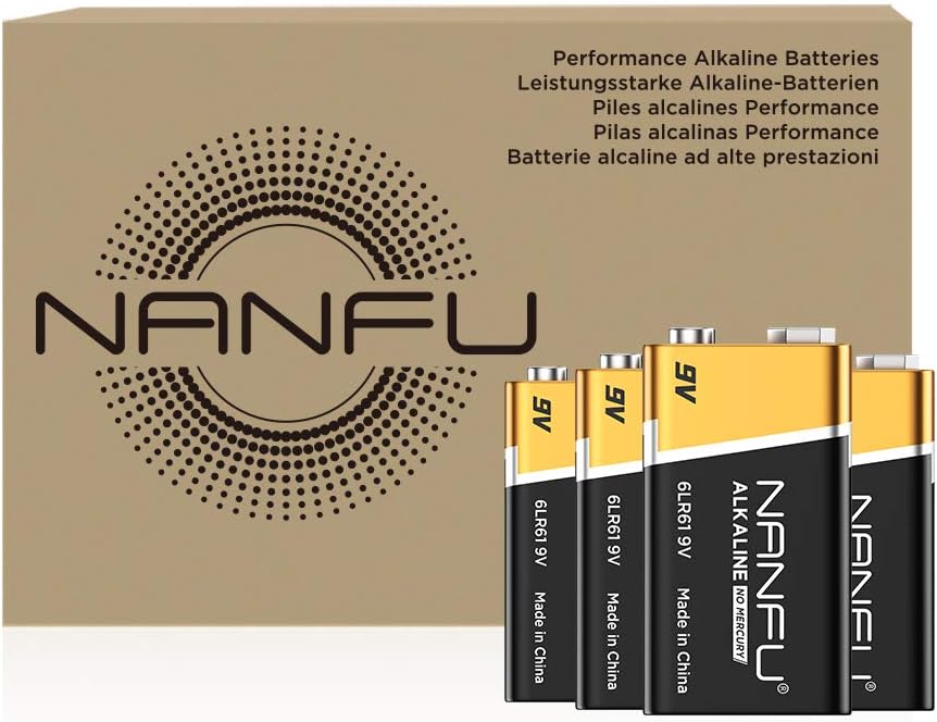 NANFU High Performance AAA Alkaline Batteries (20 Count), Ultra Power, Long Lasting for Household Devices …: Electronics