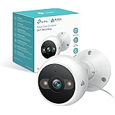 Kasa 2K+ Outdoor Wired Security Camera - Person/Motion Detection, 24/7 Recording, 2-Way Audio, Siren, Starlight Color Night Vision, Subscription-Free Local Storage or Optional Cloud, KC420WS