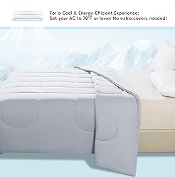 Cooling Comforter King/Cali King Size, All Season