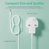 Heblumin 12V Power Adapter for BT Openreach EchoLife HG612 ONT Modem White view 5