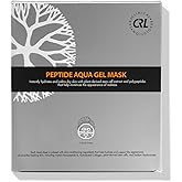 Clinical Resolution CRL Peptide Aqua Gel Mask 5 Pack Instant Hydration, Soothing & Cooling, Helps Comfort Skin After Professional Treatments, for a Refreshed, Healthy-Looking Complexion
