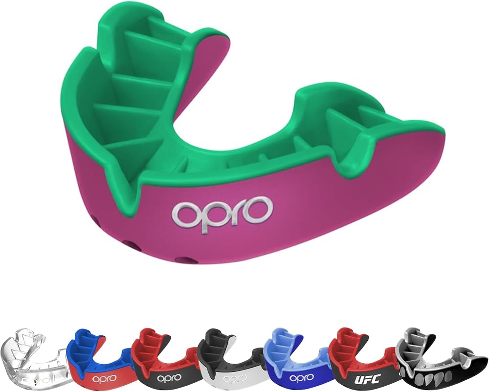 OPRO Silver Level Mouthguard Essential Fit – Gum Shield Adult & Kids