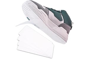 XQDALIN 4 Pack Sole Protector for Sneakers Clear 3M Non-Slip Waterproof Shoe Sole Guard Anti Slip Wear Resistant 4 Sheets for 2 Pairs Compatible for All Sneaker 13X5.1 INCH Sheets