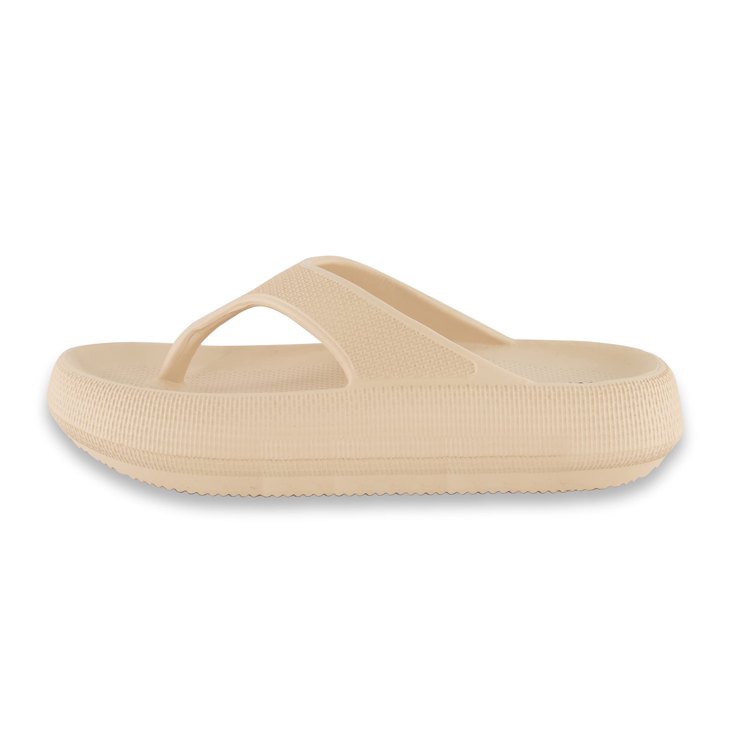 CUSHIONAIRE Women's Fling recovery cloud pool slides sandal with +Comfort