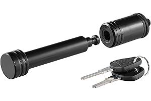 CURT Manufacturing 23518 Black Trailer Hitch Lock 5/8-Inch Pin Diameter Fits 2-Inch Receiver