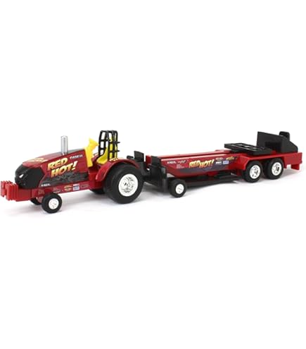 Amazon.com: Case IH ERTL 1/64 Shed Shaker Pulling Tractor with