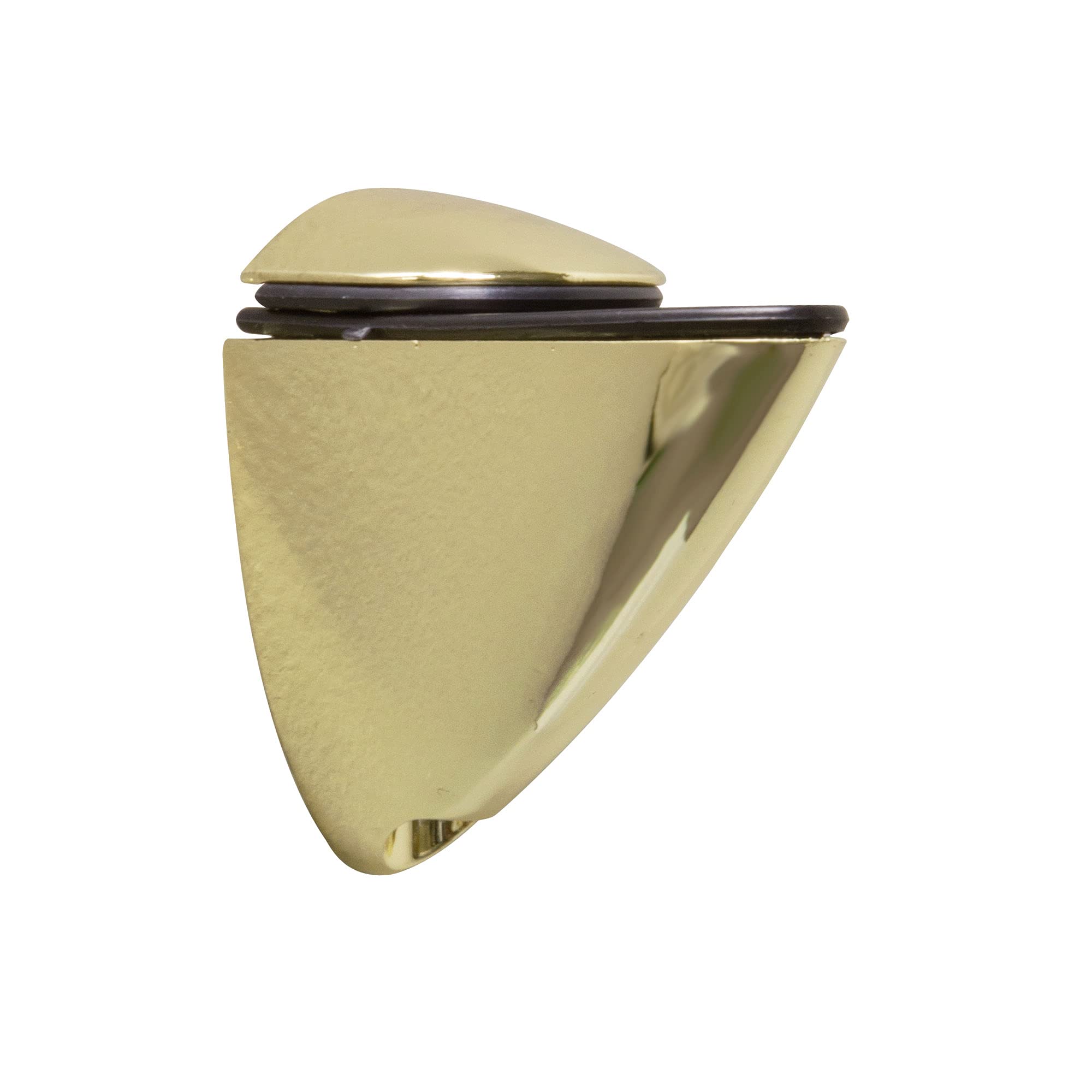 Amig - Pelican Support for Shelves - Wall Bracket for Shelves - Adjustable - Material: Zamak - Golden - Maximum Opening: 40 mm