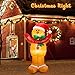 MerryXGift Christmas Inflatable Gingerbread Man 5ft - Xmas Inflatable Blow up Decorations for Yard Outdoor Garden Lawn