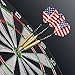Sametop 12 Packs Steel Tip Darts Set 18 Grams with Flights, Aluminum Shafts, Brass Barrels and Dart Sharpener
