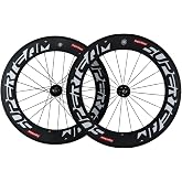 Superteam 88mm Carbon Clincher Fixed Gear Wheelset 23mm