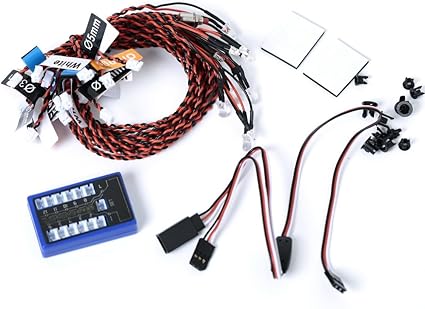 rc car flashing light