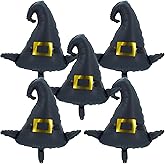 HBLHBLMI Halloween Witch Hat Balloon Wizard Foil Balloons for Halloween Birthday Party Decoration Supplies - 5 Pcs