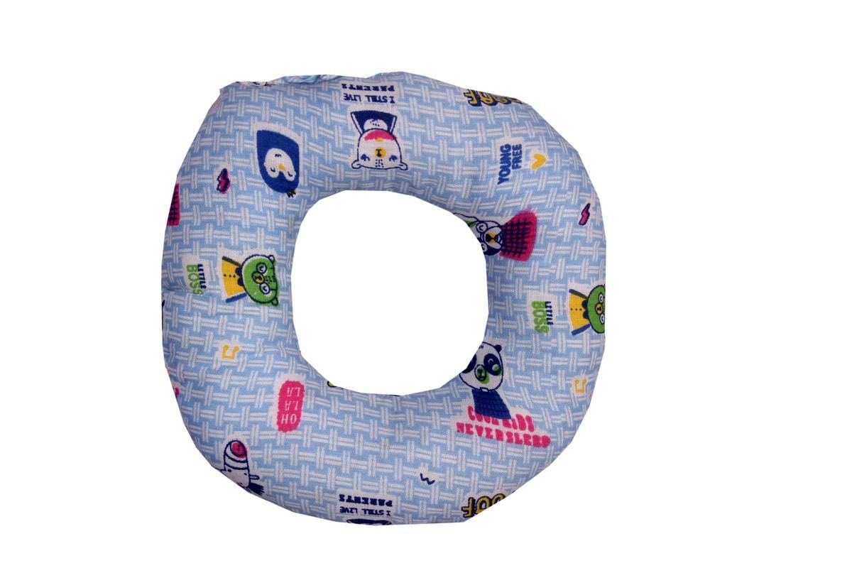 Briltech Baby Ring Pillow Neck Support Soft Cotton In Multi Color