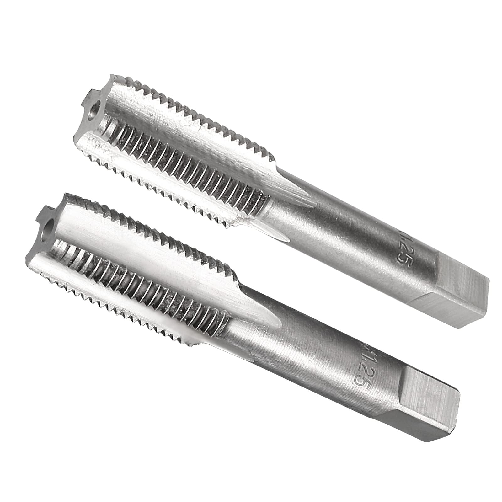 CoCud Hand Threading Taps, M20 x 1.5 Thread, Metric Alloy Tool Steel Screw Tapping Taper Bottom Tap - (Applications: for Machine Thread Repair), 1-Pair — image 1