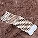 Jingyi E-commerce 120 Pcs Eight Rows Rhinestone Napkin Rings Napkin Mesh Wedding Adornment, Napkin Holder for DIY Party Banquet Birthday ... (Rose)