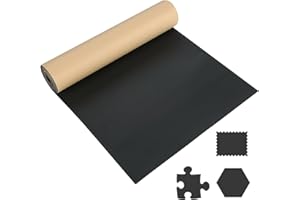 MAOPINER Sponge Neoprene with Adhesive Foam Rubber Sheet, 1/8" T x 12" W x 48" L, Closed Cell Foam Padding, Adhesive Neoprene Foam Sheets for DIY Projects and Crafts (1, 1/8" T x 12" W x 48" L)