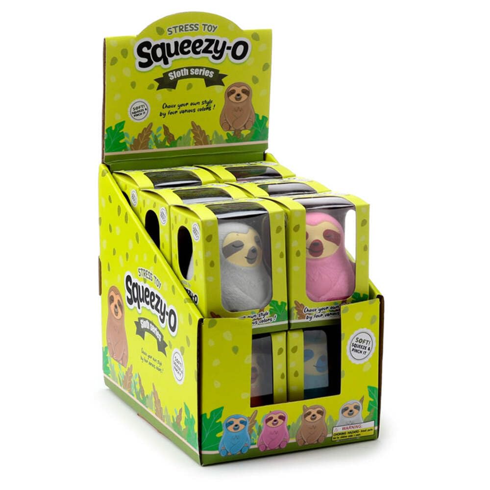 Puckator Maltose Squeezy Stretchy Cute Sloth Toy