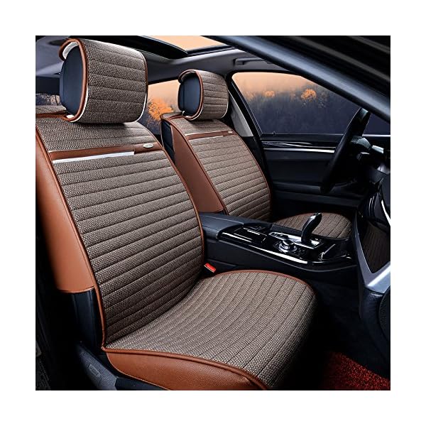 YMY-Car-Seat-Cover-Cushions-Front-Rear-Full-Set-Suitable-for-year-round-use-coffee