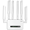 CSG m519 5G Cellular Gateway Business or Home Gigabit Router, Compatible with Verizon 5G, Dual-SIM, Cat19 Router, Wi-Fi 6, Battery Backup for Portable Travel, Fast 5G Speeds on Up to 200 Devices