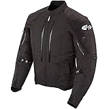 Joe Rocket 'Atomic 4.0' Mens Black Textile Motorcycle Jacket - 3X-Large