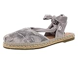 TOMS Women's Bella Espadrille Dove Grey/Washed