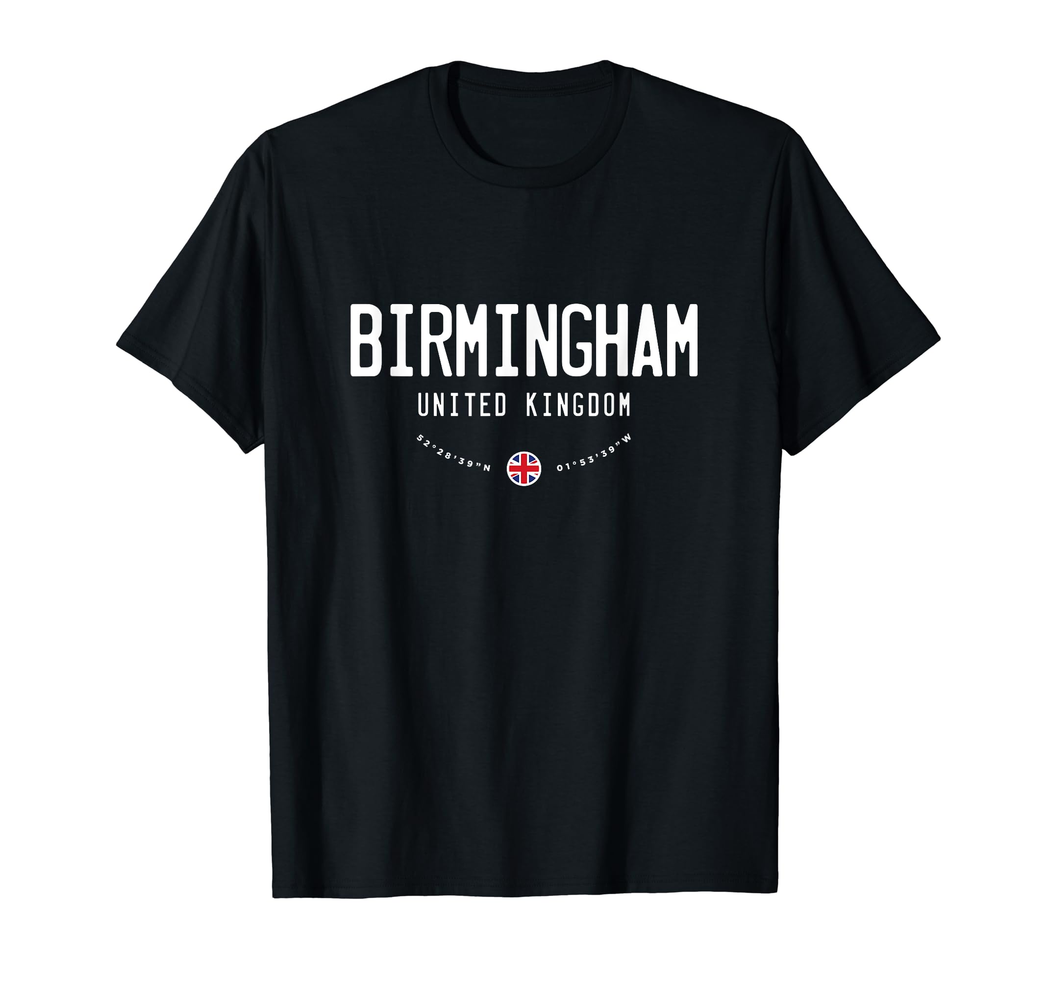 Birmingham United Kingdom UK Flag T-Shirt