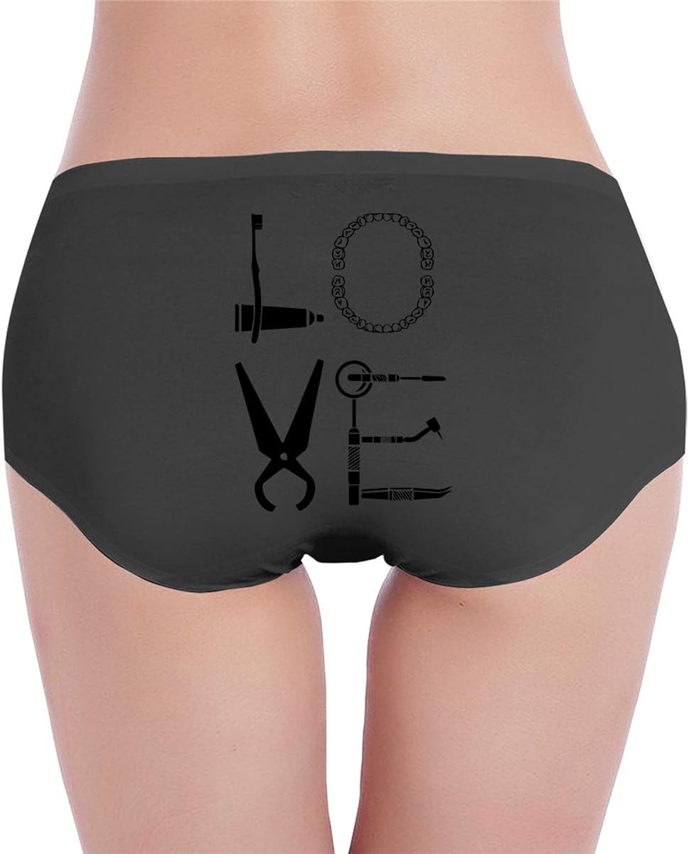 CUESE7 Sexy Seamless Women's Dental Hygienist Prints Low