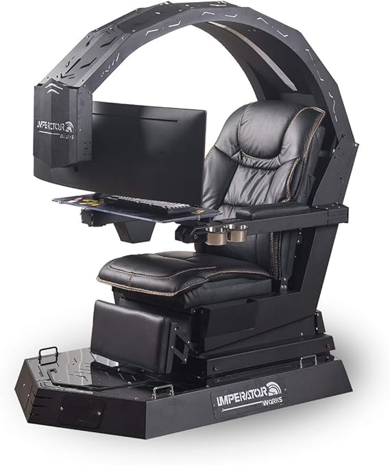 Amazon Com Iwr1 Imperatorworks Brand Gaming Chair Computer Chair For Office And Home For Triple Monitors Furniture Decor