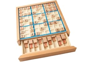 Beaupretty Wooden Puzzle Game Board Boys and Girls Numbers Puzzles Logical Reasoning Training Toy for Boys Girl