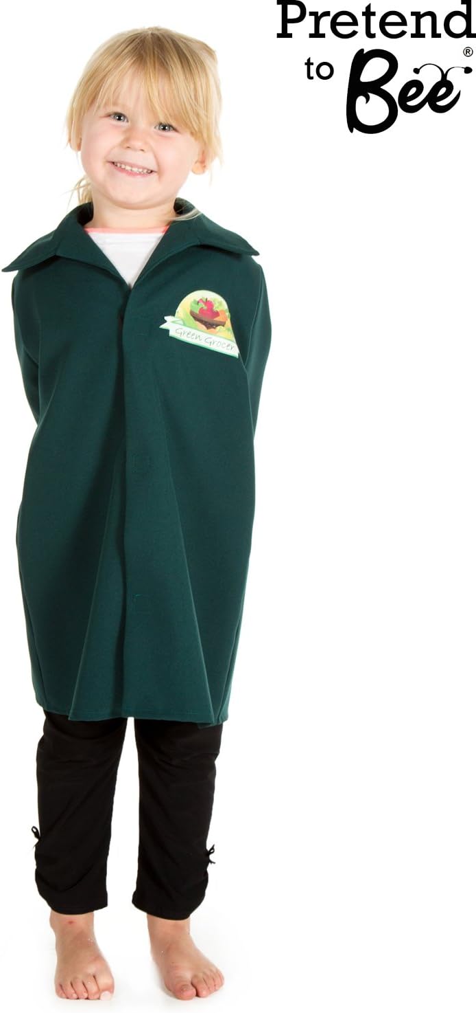 Kids Shopkeeper Costume, High Quality Green Overcoat, Kids Fancy Dress Up,  5-7 Years | Kids Shop Role Play for Kids, Dressing Up Girls & Boys, Unisex, Fancy  Dress for Kids & Toddlers - BigaMart