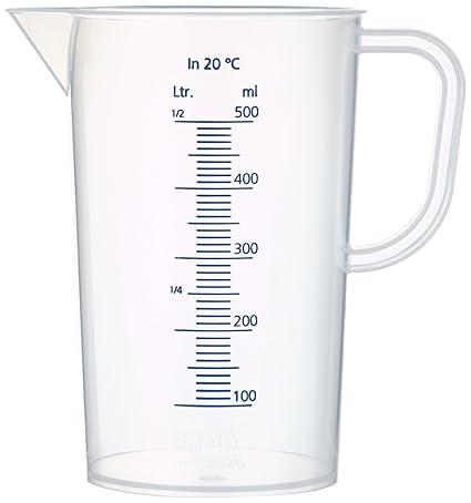 neoLab E-1622 Messbecher aus PP, 500 mL