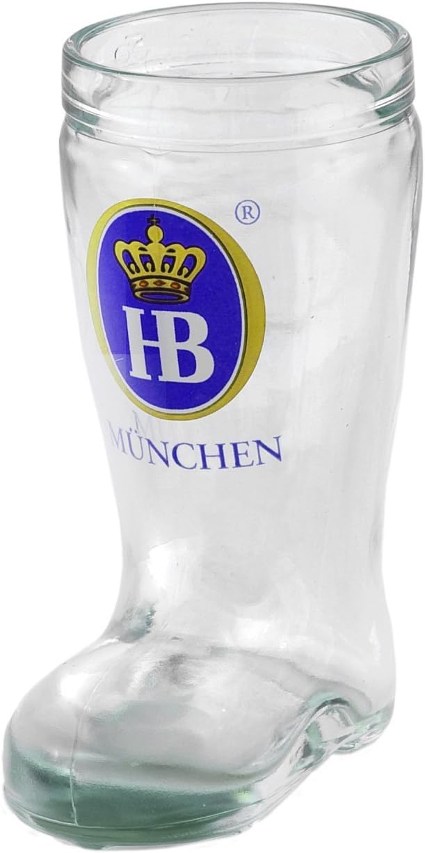 Amazon Com Hofbrauhaus Hb Munchen Beer Boot Shot Glass Kitchen