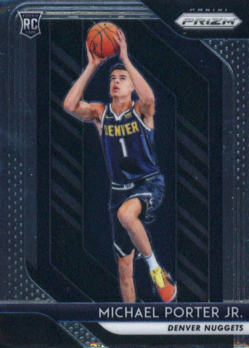 2018-19 Panini Prizm #32 Michael Porter Jr. Denver Nuggets Rookie Basketball Card