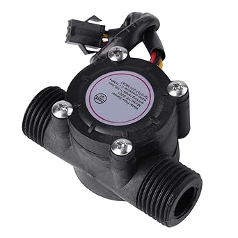 Sensor de flujo de agua, caudalímetro de efecto Hall de alta precisión DN15 G1 /