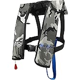 HWAYAN Automatic Inflatable Life Jacket | Inflatable PFD Jackets for Adults|Kayak Life Vest | for Outdoor Water Sports | Fishing Sailing | Jet Skiing | Supports up to 330 lbs