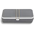 Orbitkey Nest V2 | Portable and Customizable Desk Organizer Case with Buit-in Wireless Charger | Polycarbonate Shell with Nylon Poly Melange Fabric and Zinc Alloy (Ash)