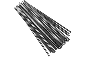 40pcs 200mm Welding Rods Plastic Welding Strips Polypropylene Soldering Sticks Black Welding Solde Set for Welder Welding Ele