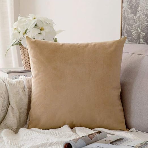 Amazon Com Miulee Velvet Pillow Cover Decorative Square
