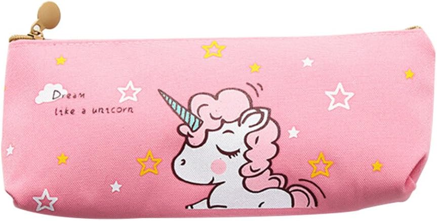Yeleo Trosetry - unicorn pencil case - stationery pouch - pen and pencil organiser - make-up case - funny and cute - for…