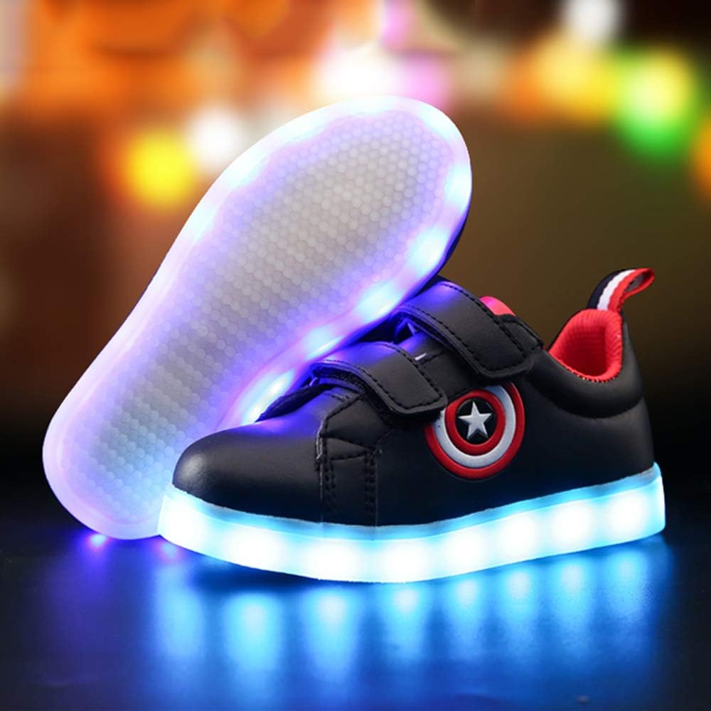 captain america light up shoes