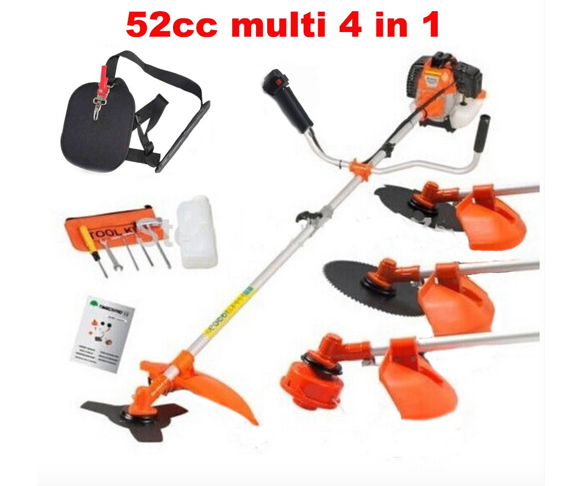 CHIKURA Multi powerful 52cc gasoline brush cutter 4 in 1 grass trimmer