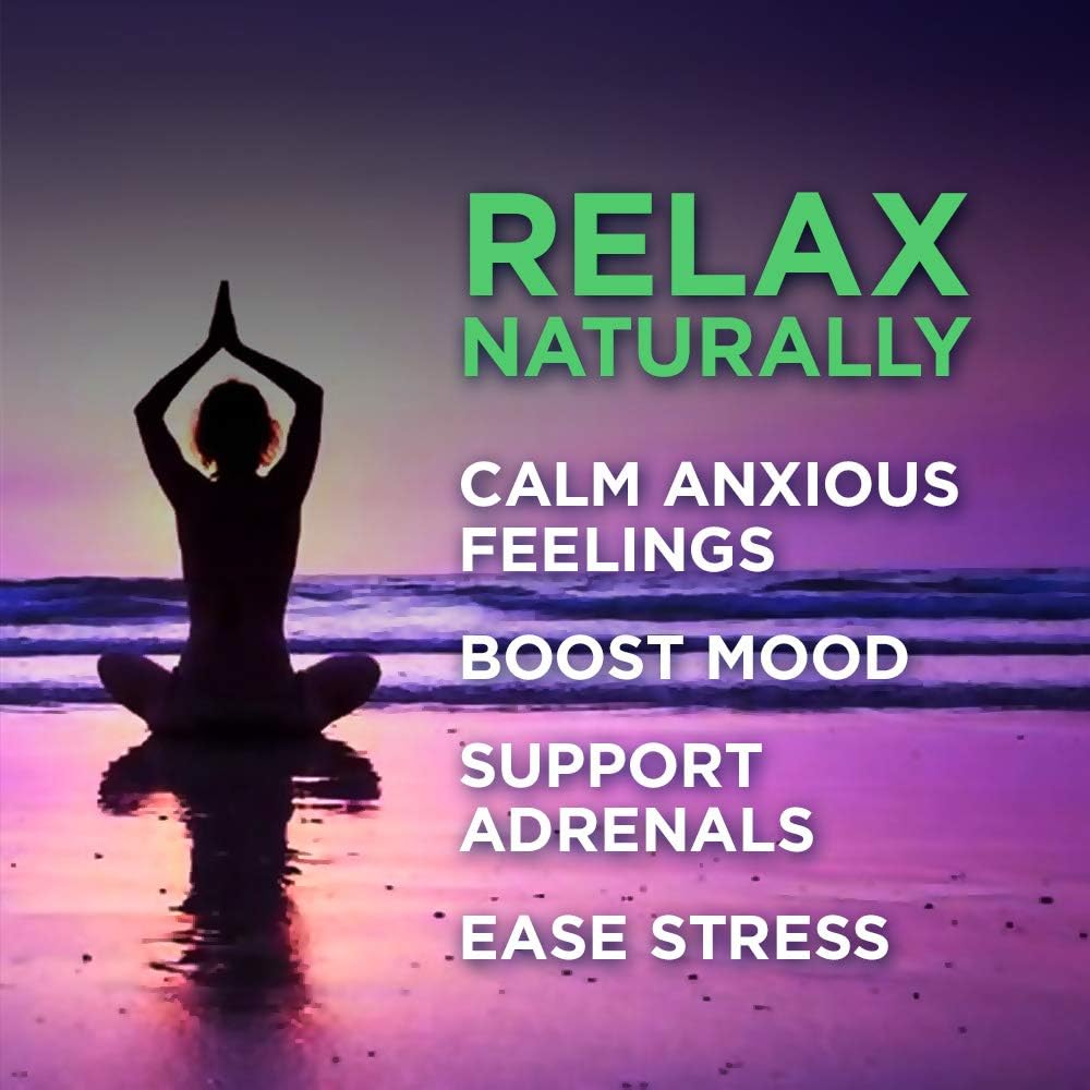 All Natural Anxiety Relief Supplement Calm The Mind, Boost Mood