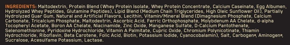 Optimum Nutrition Pro Gainer Weight Gainer Protein Powder, Vitamin C and Zinc for Immune Support, Vanilla Custard, 10.19 Pounds (Packaging May Vary): Health & Personal Care